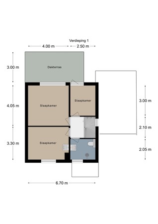Floorplan - Morettistraat 28, 6291 XL Vaals